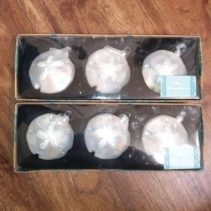 Tommy Bahama sand dollar ornaments